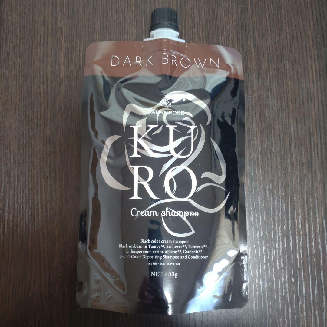 ダークブラウン クリームシャンプー 400g - メルカリ