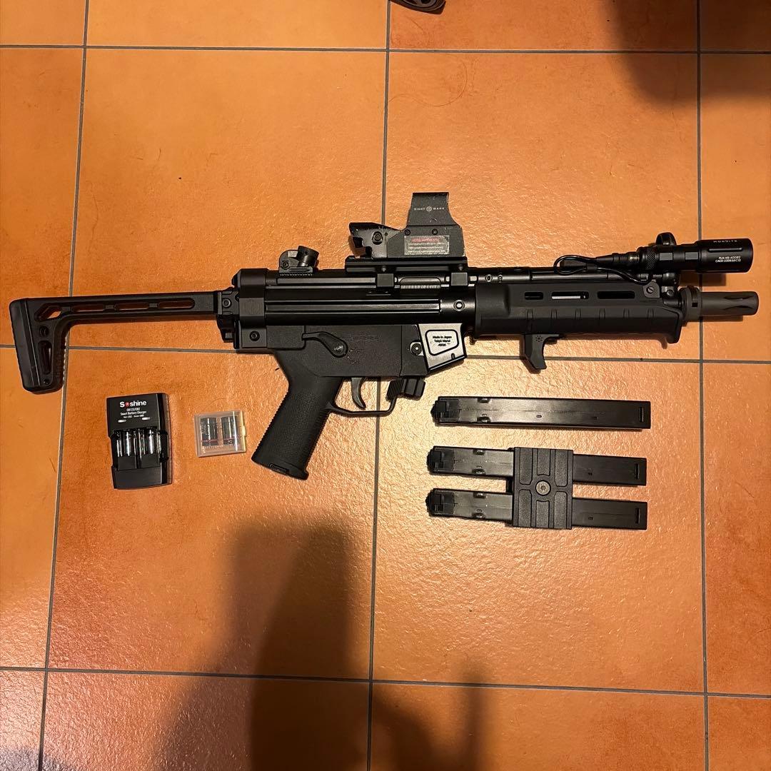 次世代電動ガンMP5 外装カスタム 次世代MP5外装カスタム】俺の大好きな次世代MP5をぜひ見てほしいww