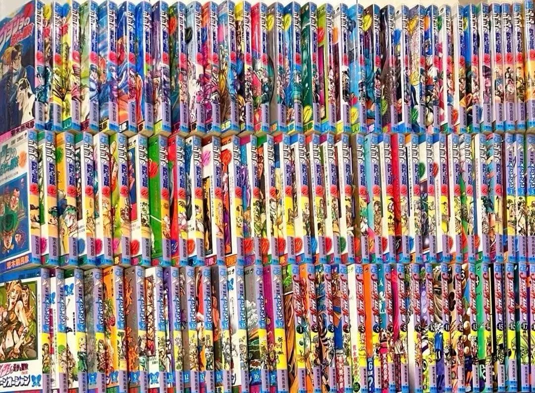 《ジョジョの奇妙な冒険　1部〜7部 104冊 全巻セット》