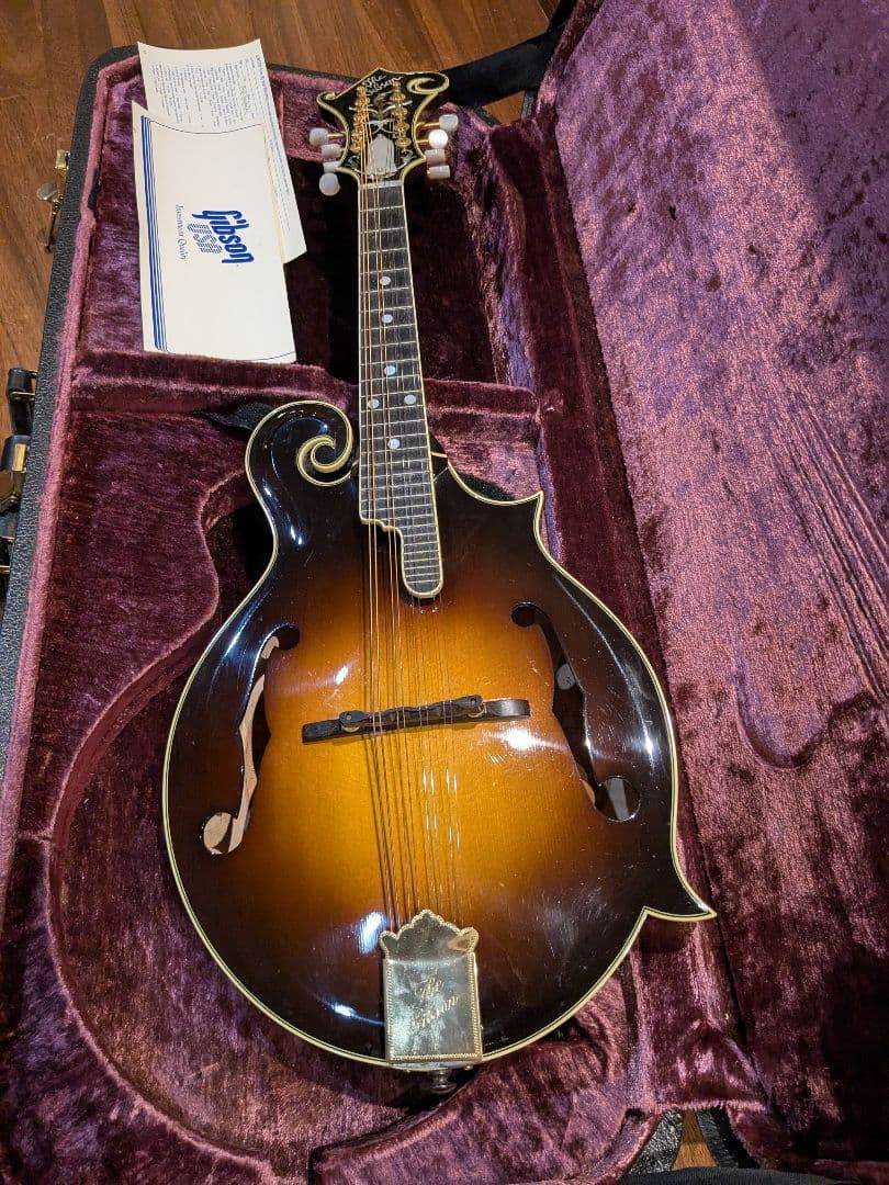 Gibson F-5 Lフラットマンドリン サンバースト Vintage 1976 Gibson F-5 Mandolin Sunburst Finish | Cream City Music