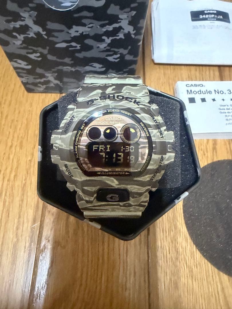 G-SHOCK 3420P JA 迷彩モデル 加藤時計店 G-SHOCK カモフラージュ(迷彩柄)シリーズ 取り扱いモデル