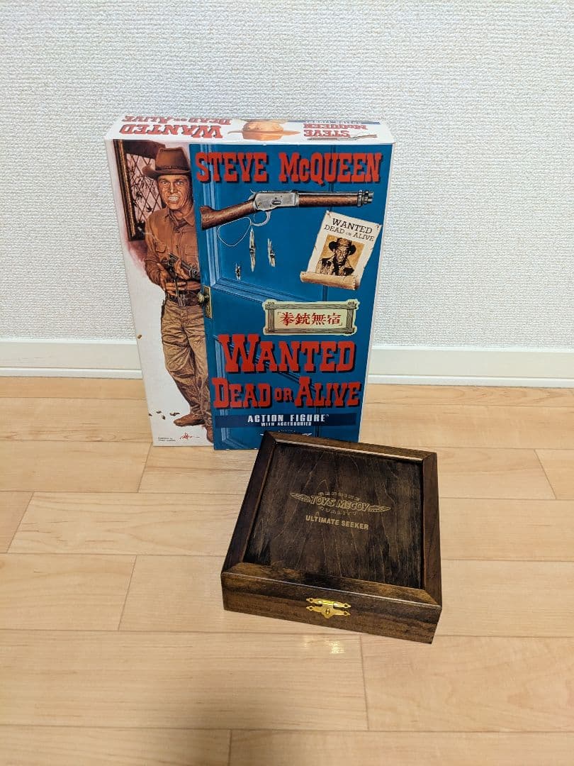スティーヴ マックイーン 拳銃無宿フィギュア＋限定ジャケット - メルカリ
