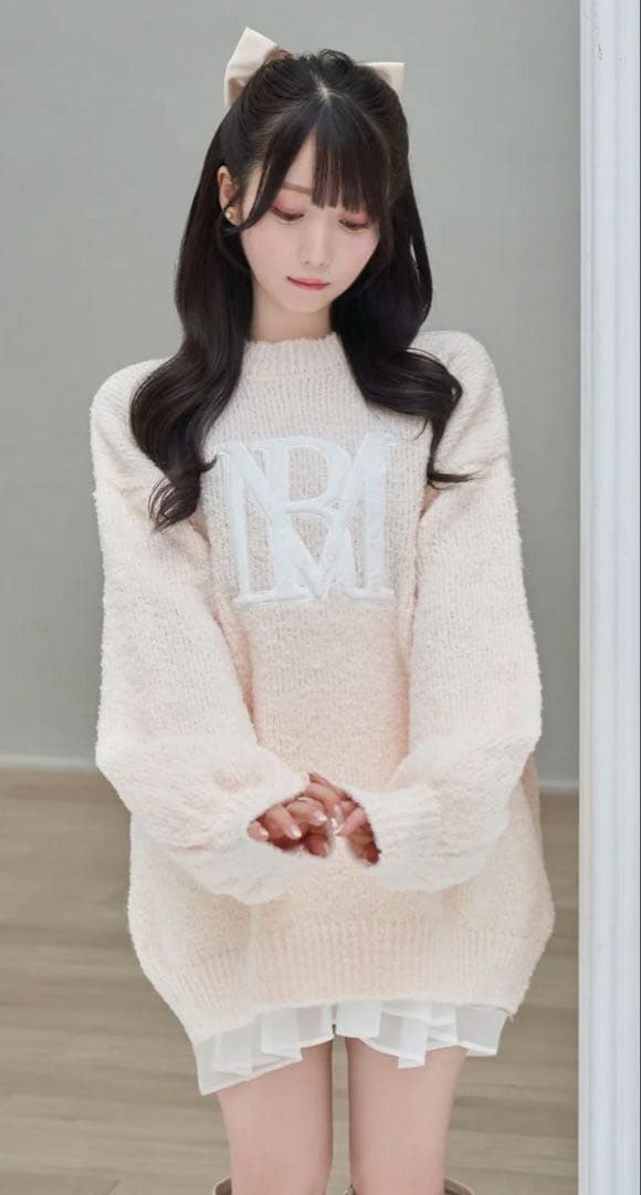 み*ー様 ロゼミューズ logo AP puffy knit logo AP puffy knit – BUNNY APARTMENT