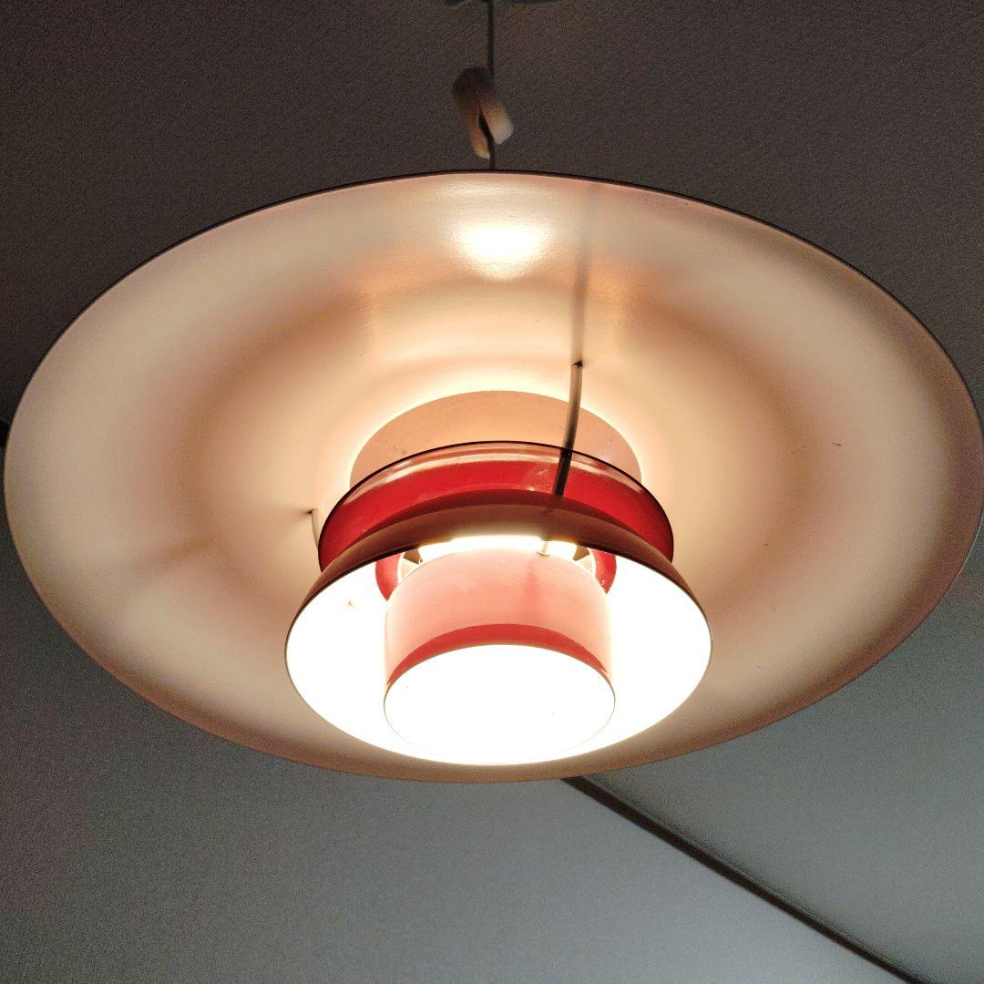 ルイスポールセン/PH5/赤/リプロダクト/ペンダントサポーター付/直径