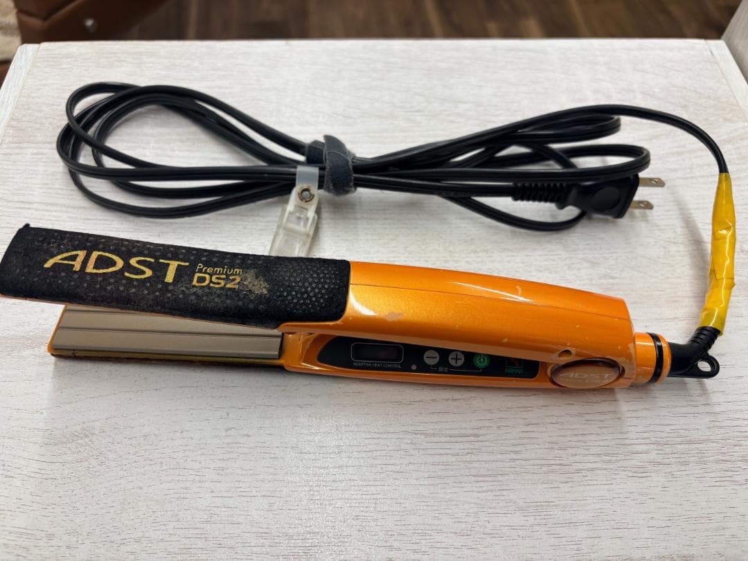 ADST Premium DS2 ヘアアイロン・ジャンク扱い コード修理歴あり