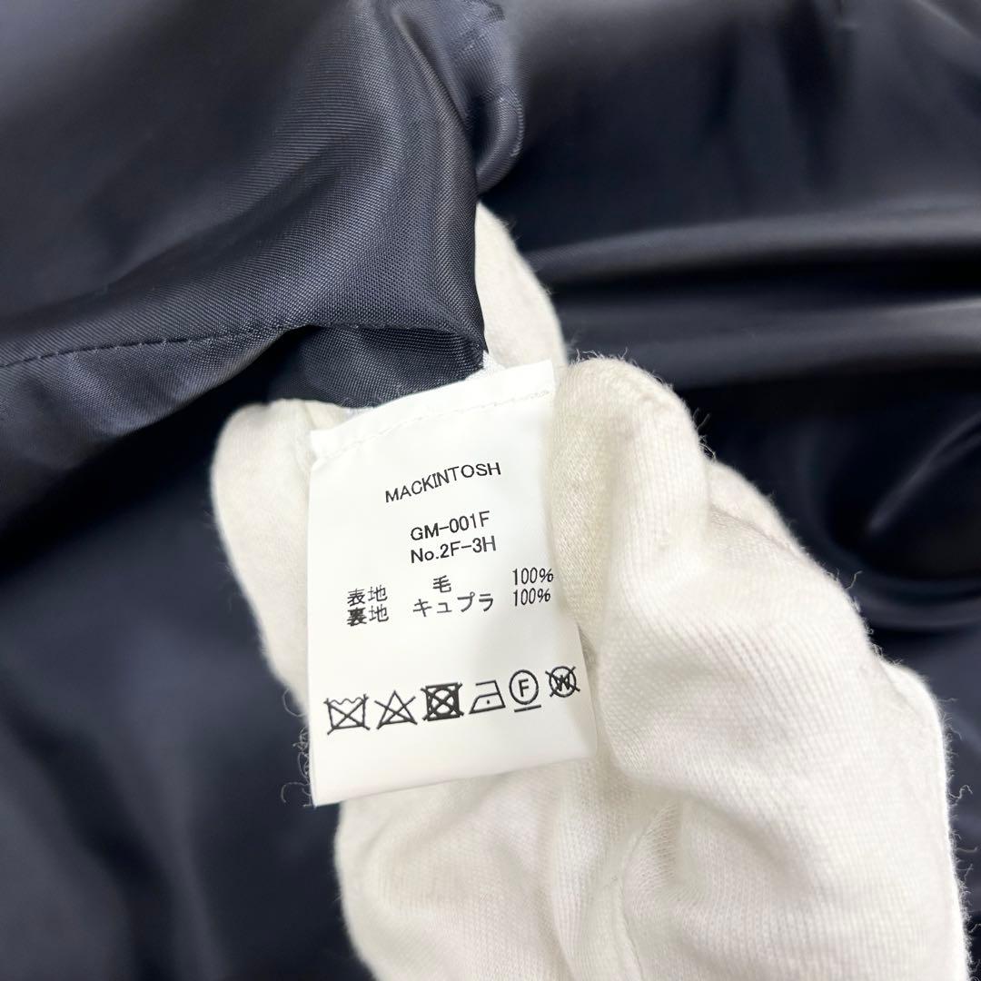 美品 マッキントッシュ ダンケルド ウール ネイビー 36 GM-001F - メルカリ
