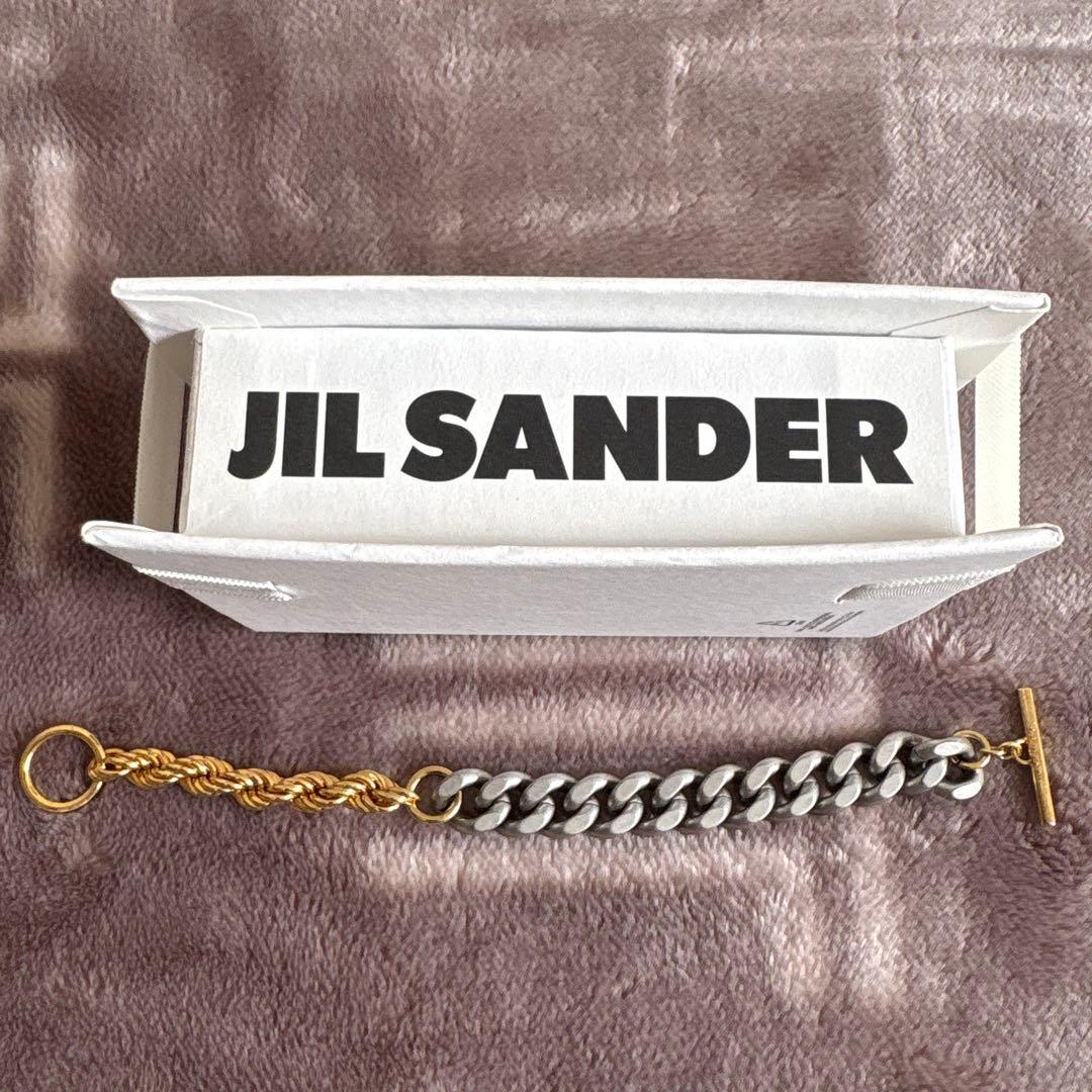 JIL SANDER チェーンブレスレット ゴールド・シルバー Jil Sander(ジルサンダー) ブレスレット(レディース) - ブランド通販の