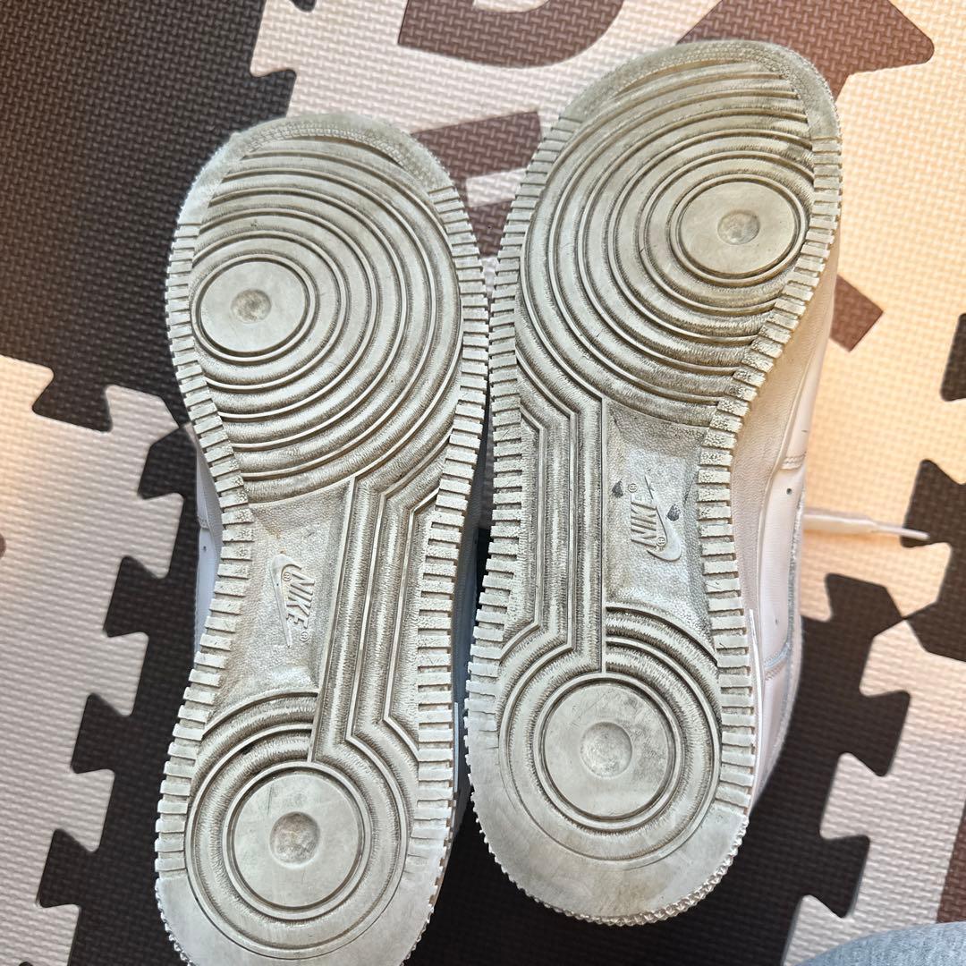 Nike Air Force 1 × Supreme ホワイト 27.5cm