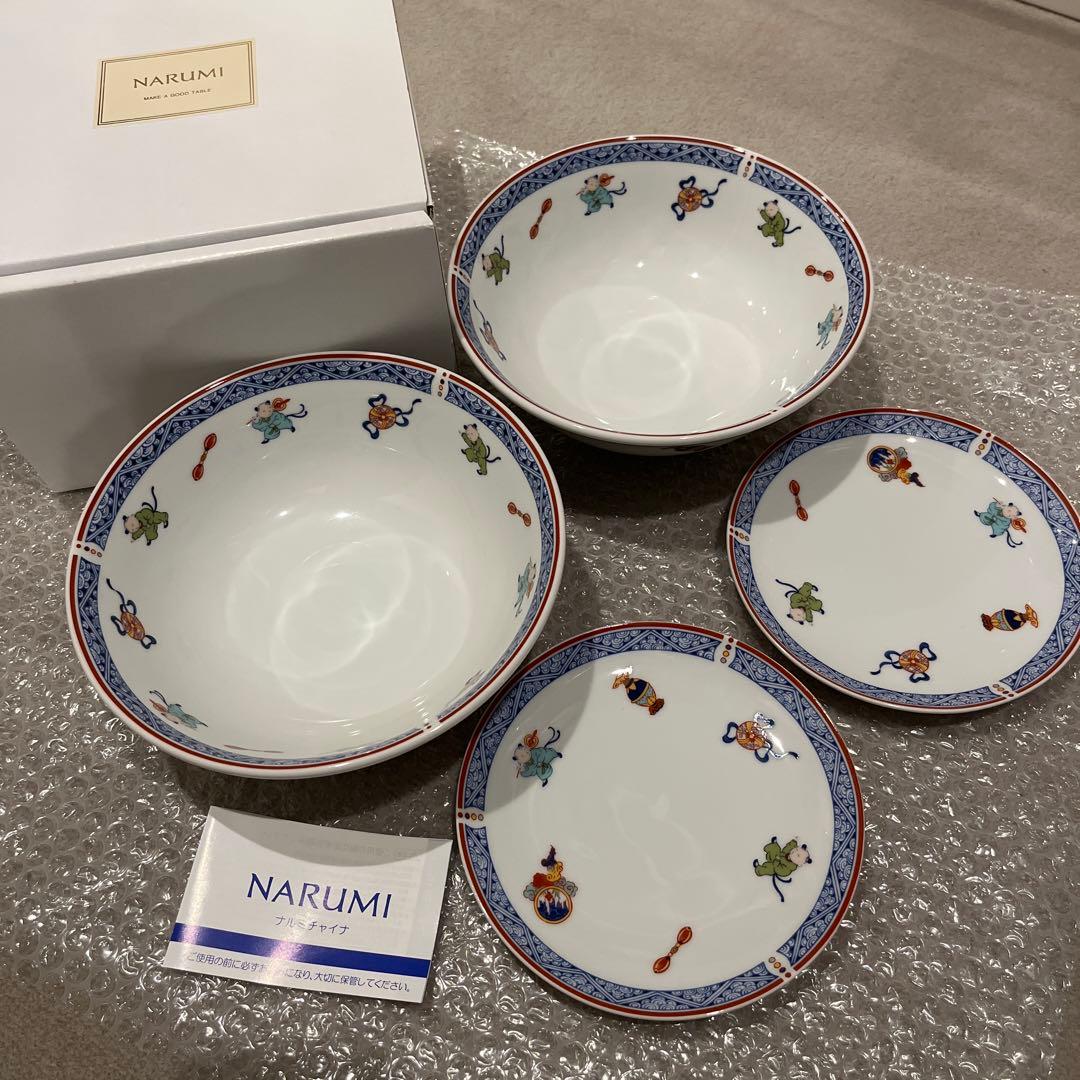 新品】NARUMI ナルミ 唐子 2人用 中華セット 鉢 皿 日本製 - メルカリ