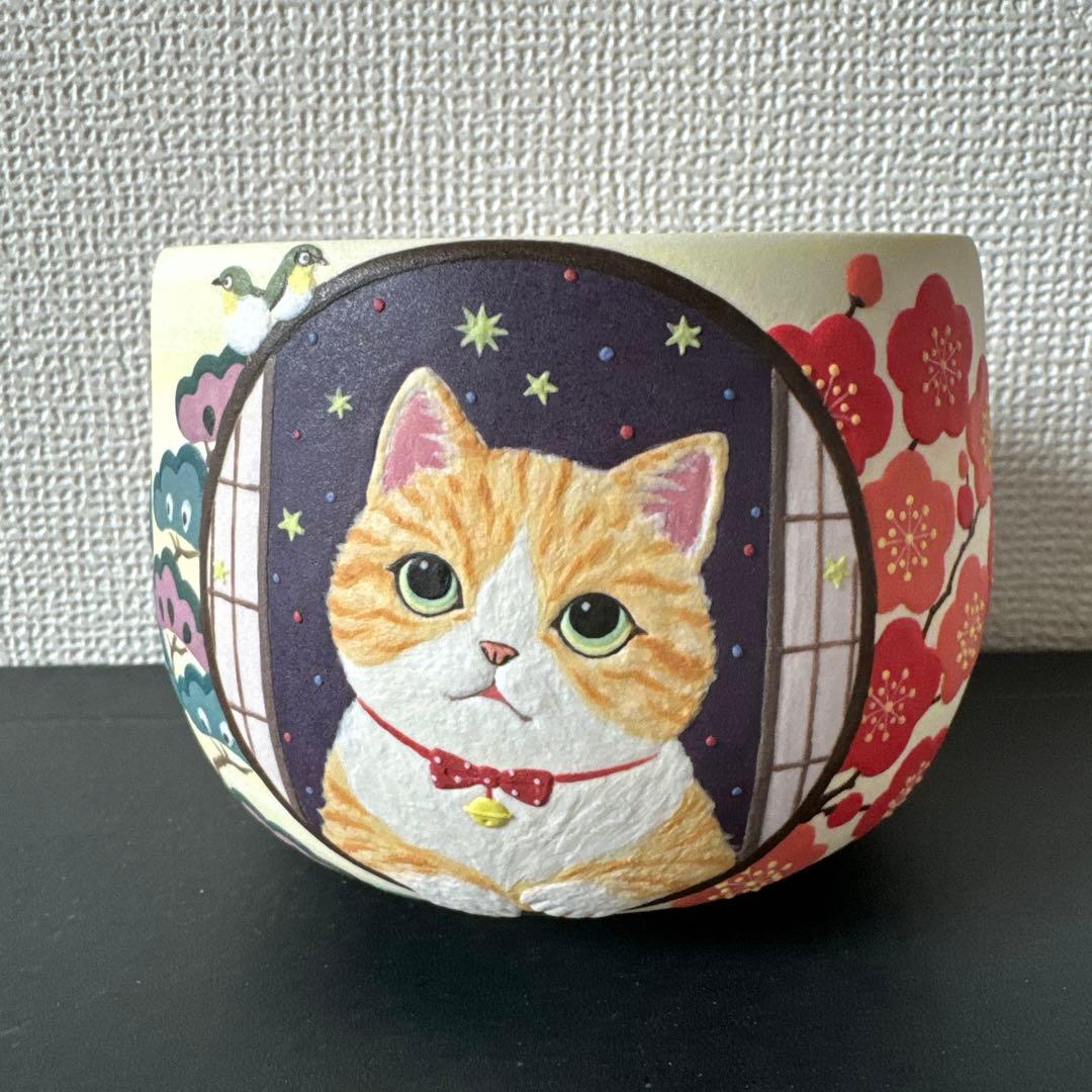 小林佐和子 茶碗 猫 sawako kobayashi 人気陶芸家 人気作家 - メルカリ
