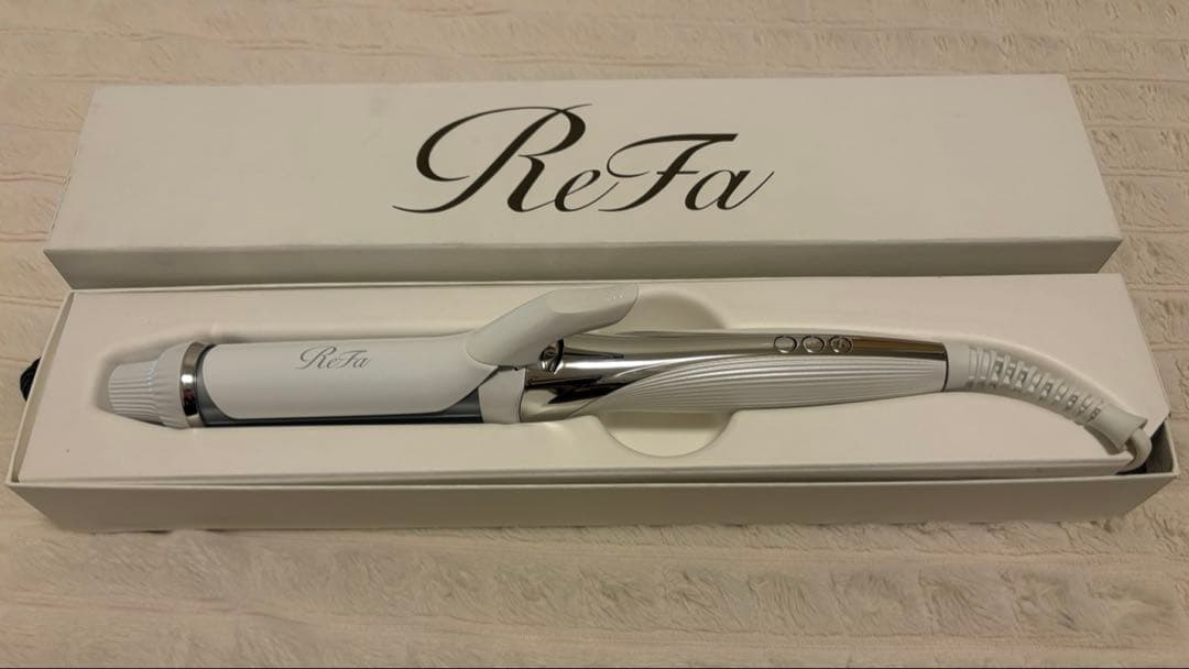 ReFa カールアイロン ホワイト 32mm（2022年製） 楽天市場】リファ カールアイロン プロ 選べるサイズ カラー ホワイト