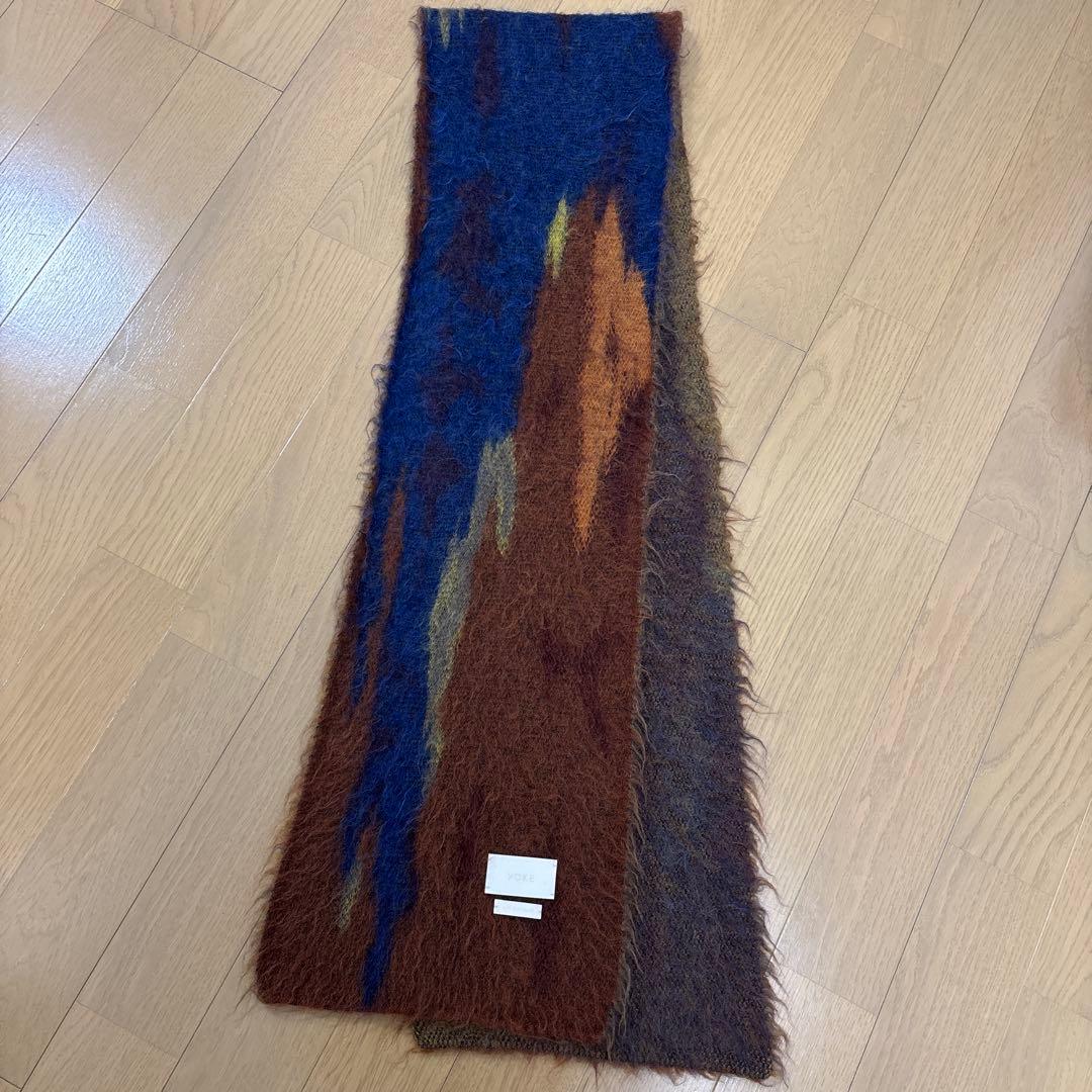 YOKEヨークSTILL JACQUARD LONG STOLE - メルカリ