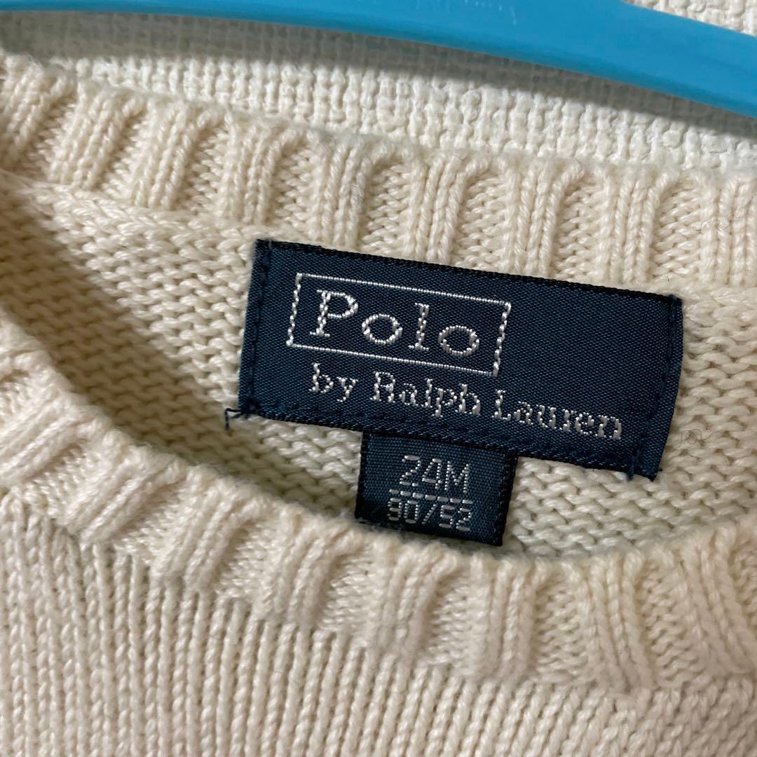 Polo by Ralph Lauren 犬刺繍 ニットセーター 24M - メルカリ
