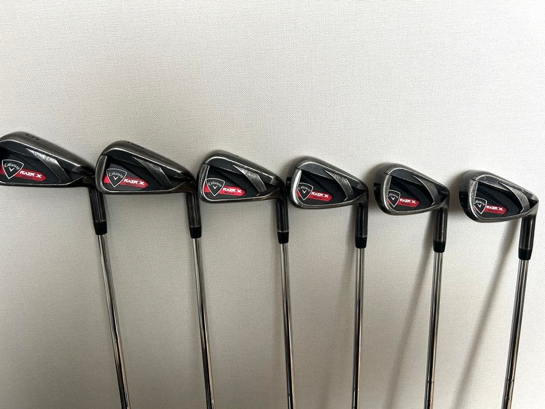 Callaway RAZR X Black アイアンセット 6本セット - メルカリ