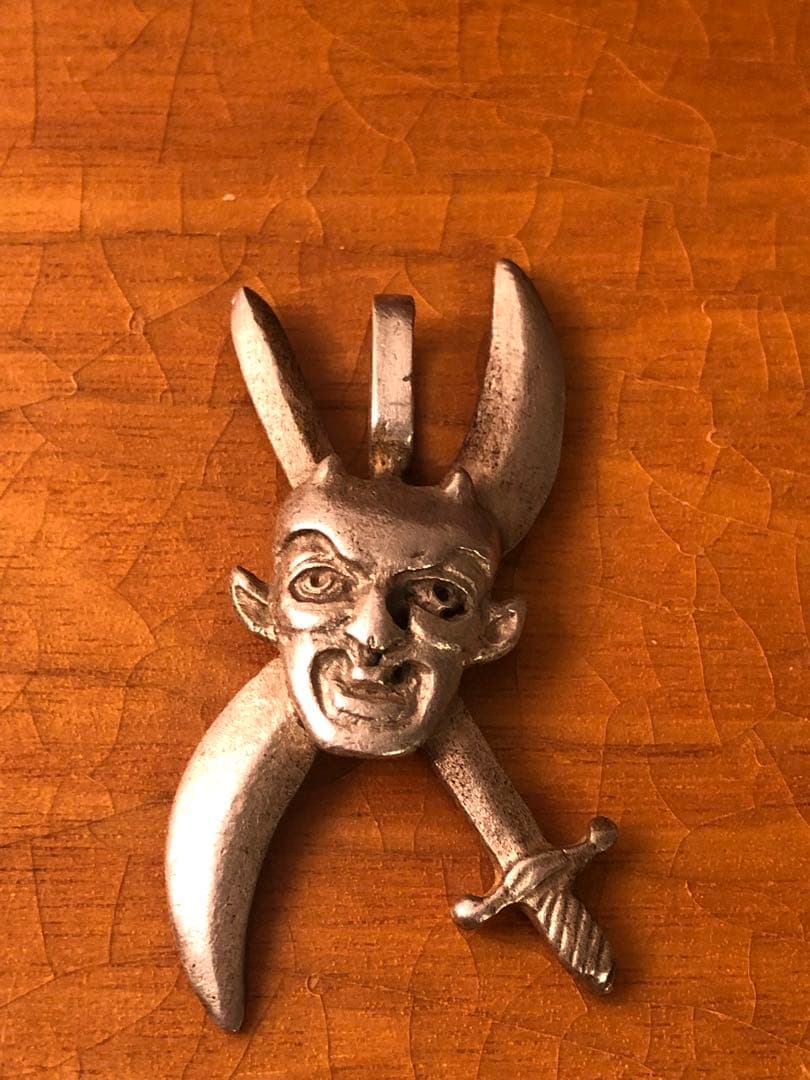 ビンテージ 10s デビル 悪魔 サタン インダストリアル アンティーク