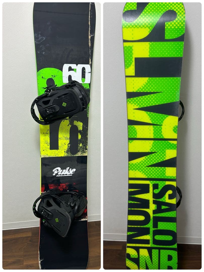 Salomon サロモンスノーボード PULSE 160 ビンディング付き SALOMON（サロモン） スノーボード SALOMON PULSE & RHYTHM