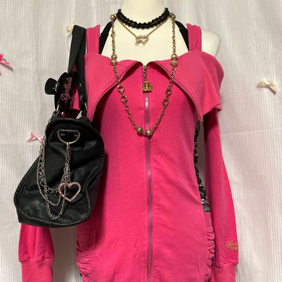 MARS系 姫ギャル グランジ 小悪魔アゲハ agejo 激カワ肩出しワンピ