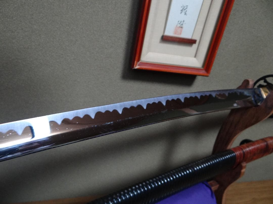 ３日限定値下「武堂」中古模擬刀　71.5cm　923ｇ　真剣に近い重さ