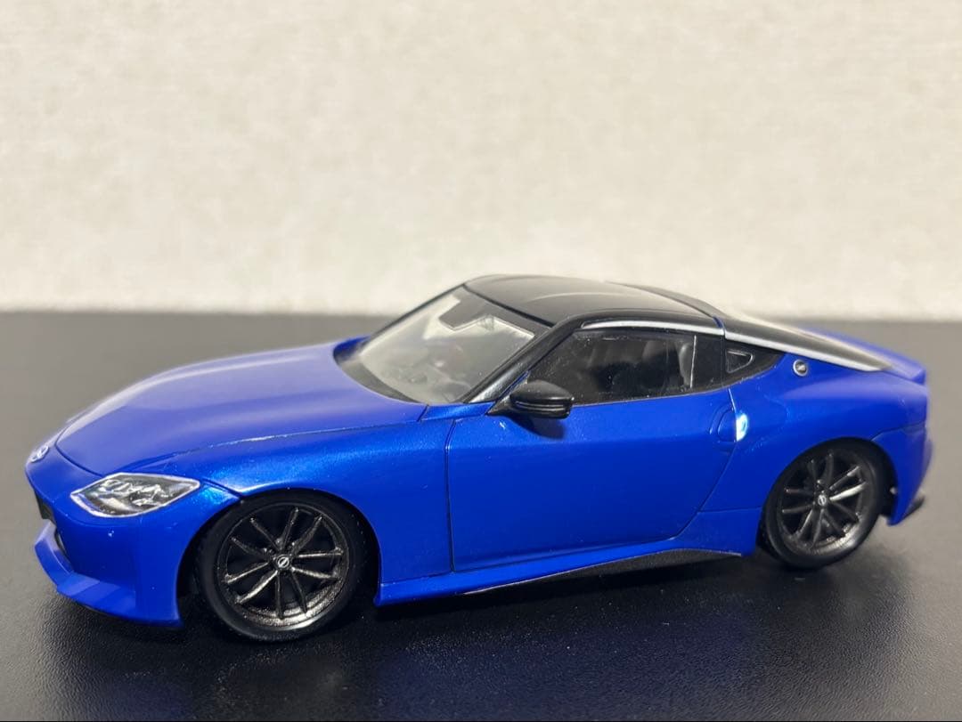 アオシマ 楽プラ スナップキット RZ34 フェアレディZ セイランブルー
