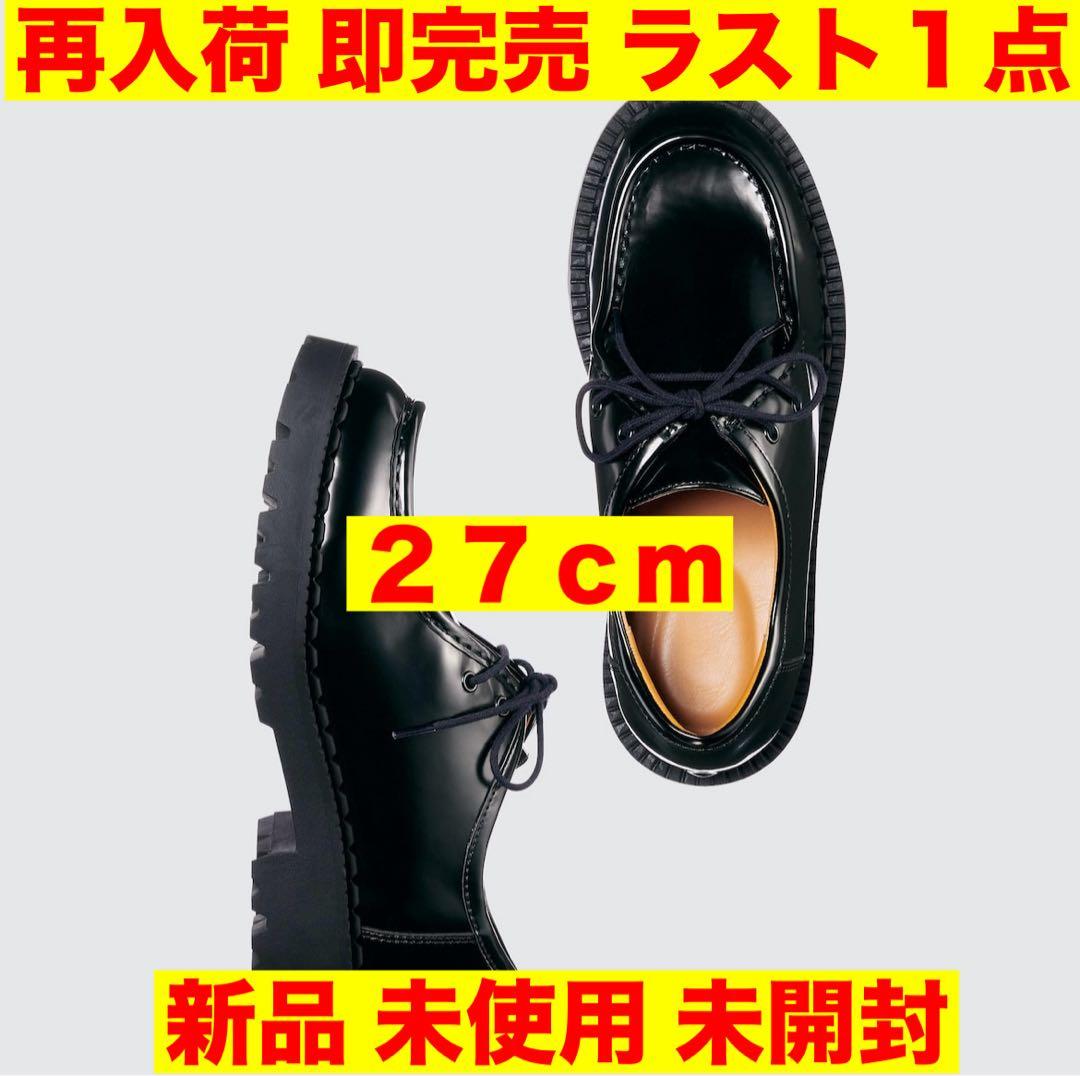 UNIQLO C ユニクロ C レースアップシューズ + チロリアンシューズ 黒