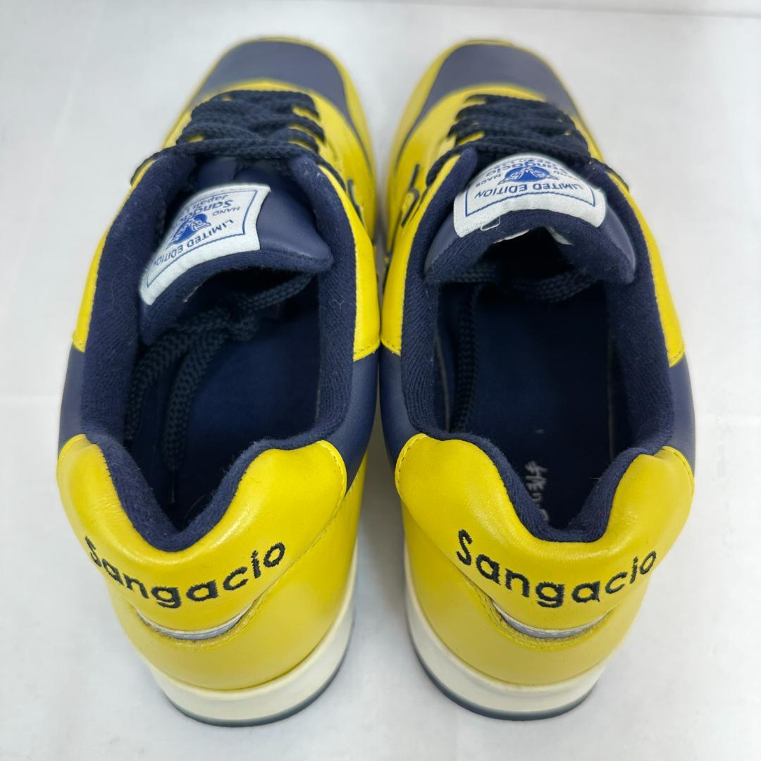【美品】SANGACIO be YELLOW x NAVY 27.5cm
