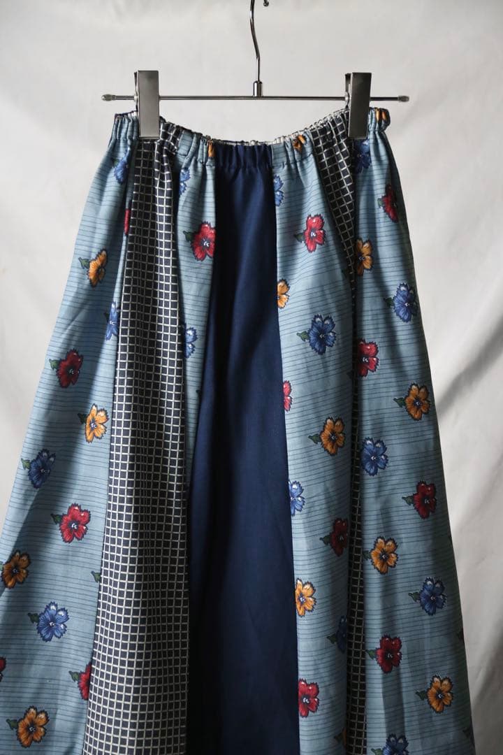 70s vintage 花柄 ロングスカート - メルカリ