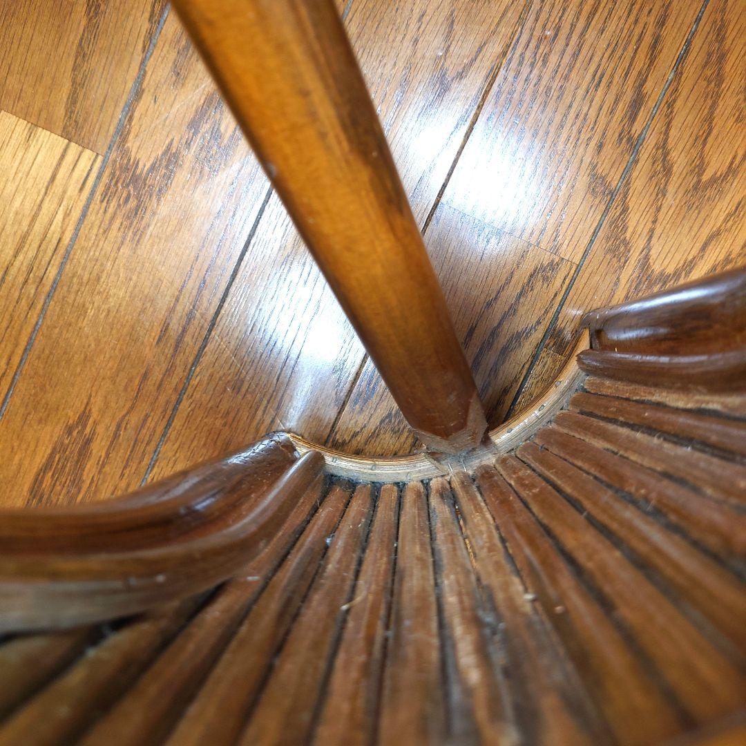 ラタン 籐 座卓 80X80 センターテーブル ガラス天板 こたつ