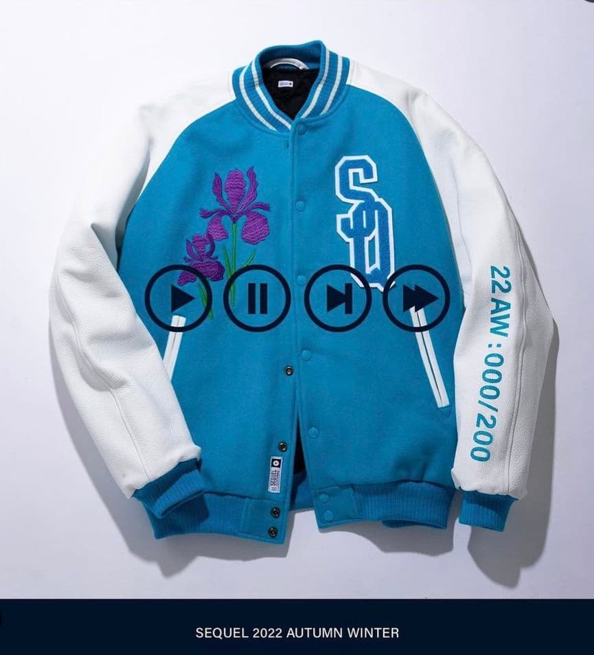 シークエル SEQUEL 22aw スタジャン M 新品 - メルカリ