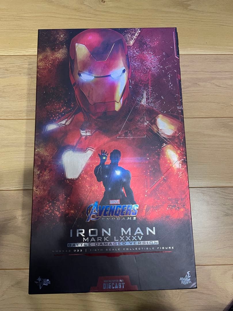アイアンマン・マーク８５（バトルダメージ版）　ホットトイズ　トニースターク ムービー・マスターピース DIECAST】『アベンジャーズ／エンド
