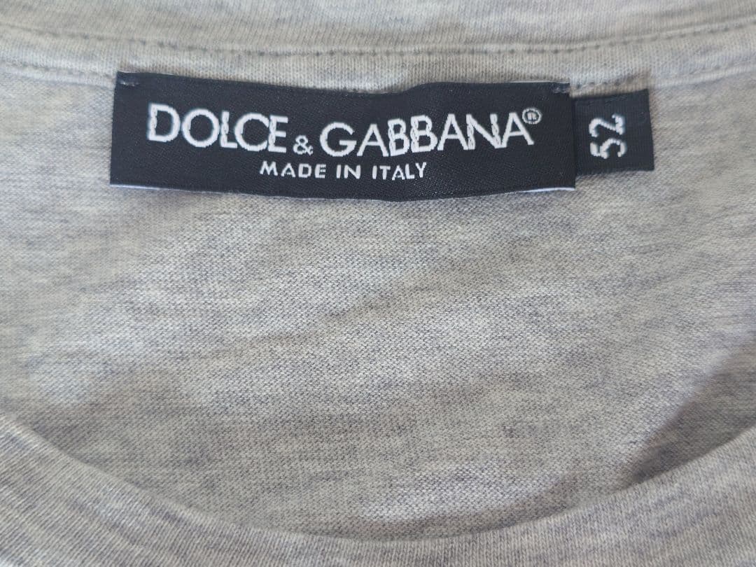 ほぼ未使用品】ドルガバ バラ柄 フラワープリントTシャツ 希少サイズ