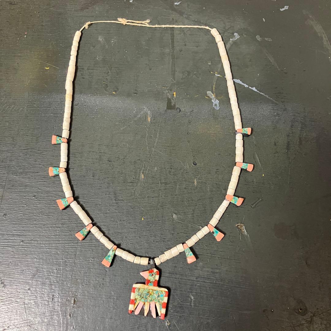 サントドミンゴ バッテリーバード ネックレス ビンテージ