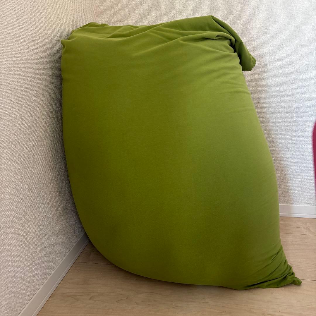 【美品】ヨギボー　ミディ　グリーンカバー Amazon.co.jp: Yogibo Midi Cover ヨギボー ミディ 専用カバー ライム