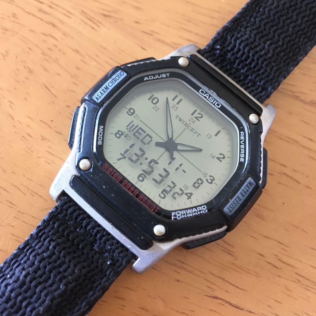 中古動品◇ABX-56◇カシオ データバンク ツインセプト ワールドタイム
