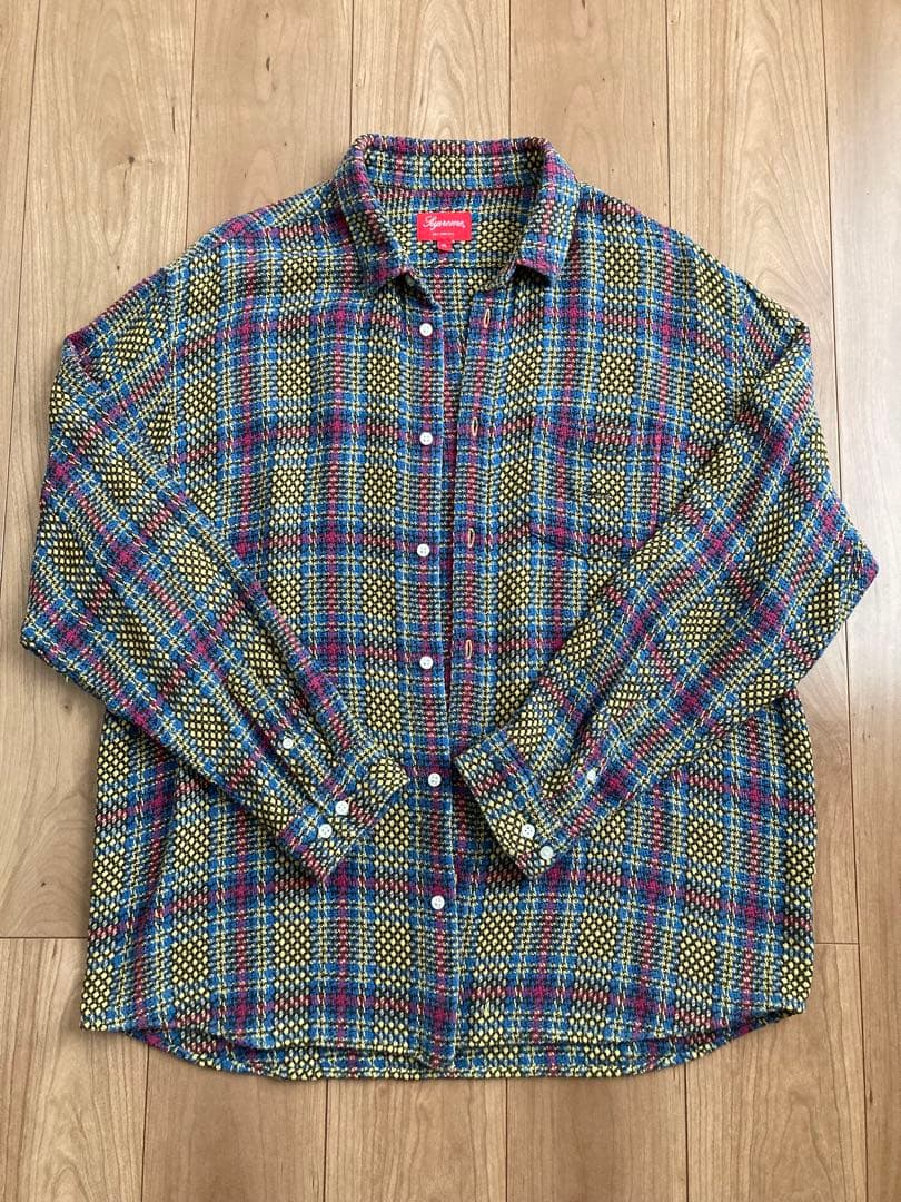 Supreme チェック柄シャツ XL マルチカラー - メルカリ