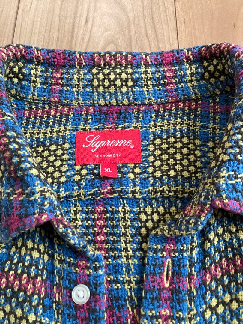Supreme チェック柄シャツ XL マルチカラー - メルカリ