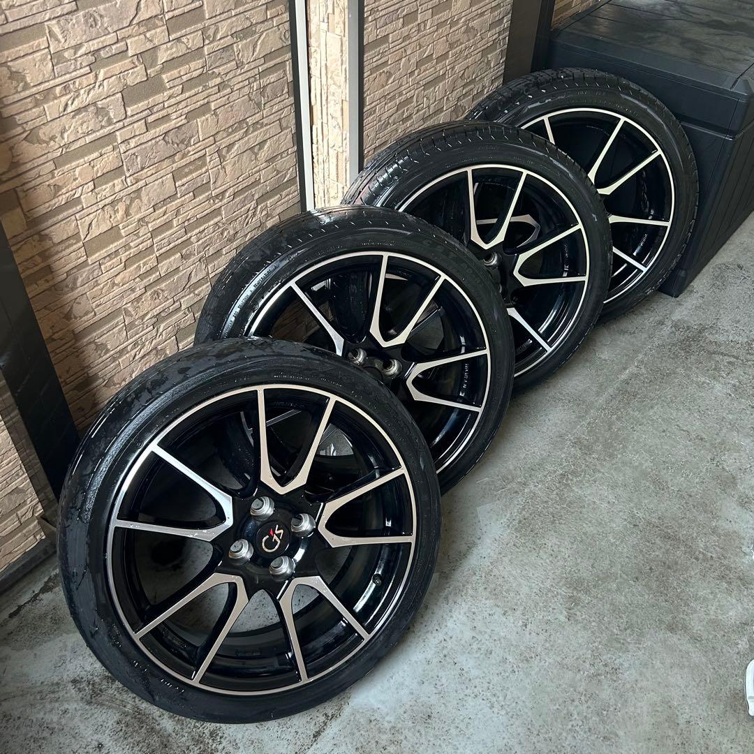 アクア G's 純正ホイール 17インチ タイヤホイールセット - メルカリ