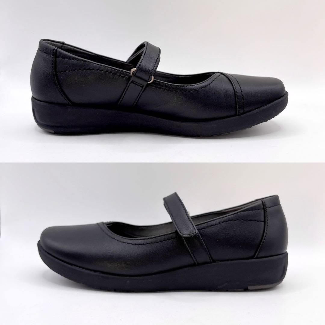 最終】極美品Pedala ペダラ メリージェーン アシックス22 黒 - メルカリ