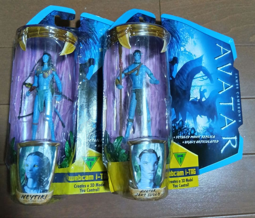 Avatar フィギュア 　2体　 映画　アバター　ネイティリ　ジェイク・サリー 映画『アバター：ウェイ・オブ・ウォーター』より、ジェイク・サリーと