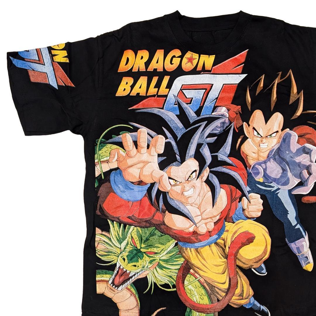ドラゴンボールGT 孫悟空 ヴィンテージ90s漫画アニメTシャツ 少年