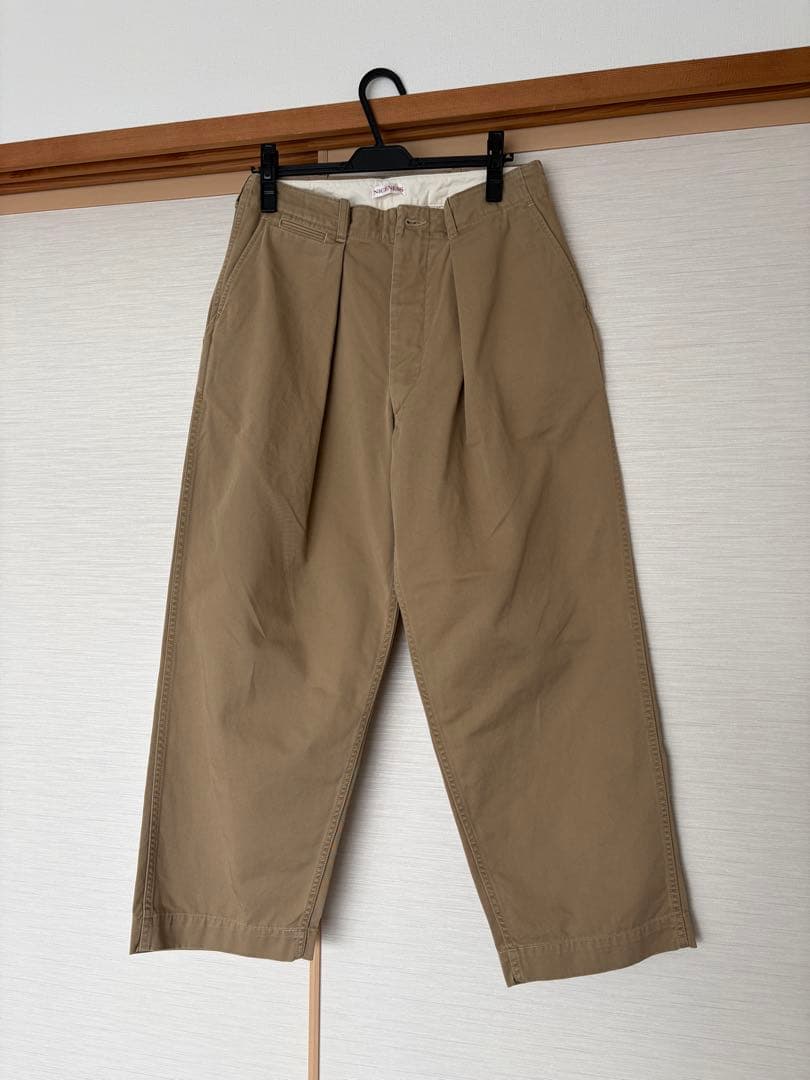 25AW NICENESS ALBARN チノパンツ アルバーン - メルカリ