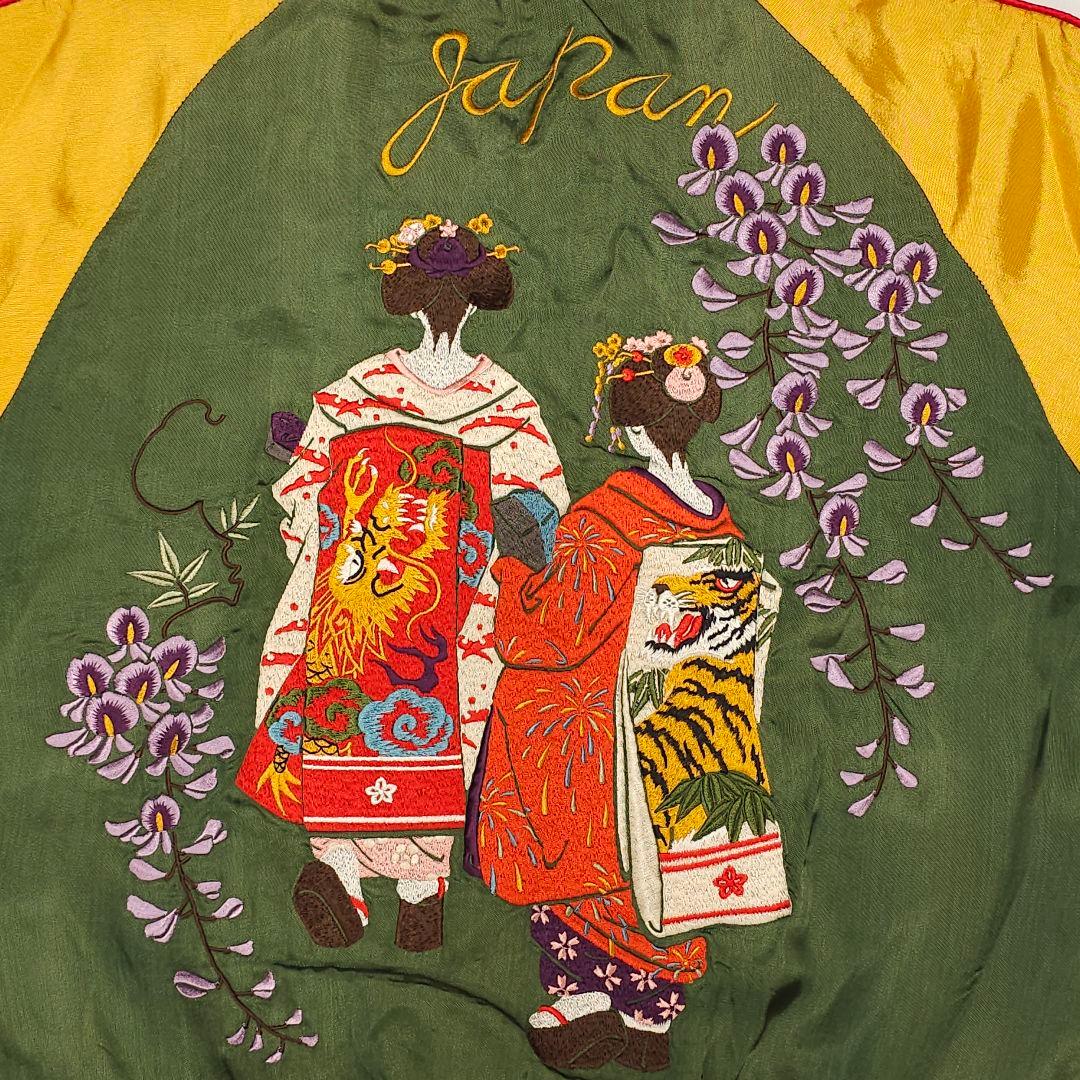 クロップドヘッズ 舞妓 スカジャン CROWS クローズ 坊屋春道 和柄