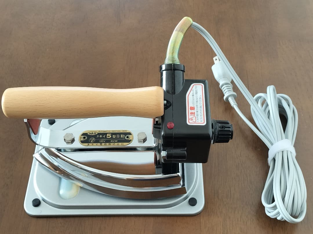 製造終了品】タキイ 工業用自動アイロン 5型 - メルカリ