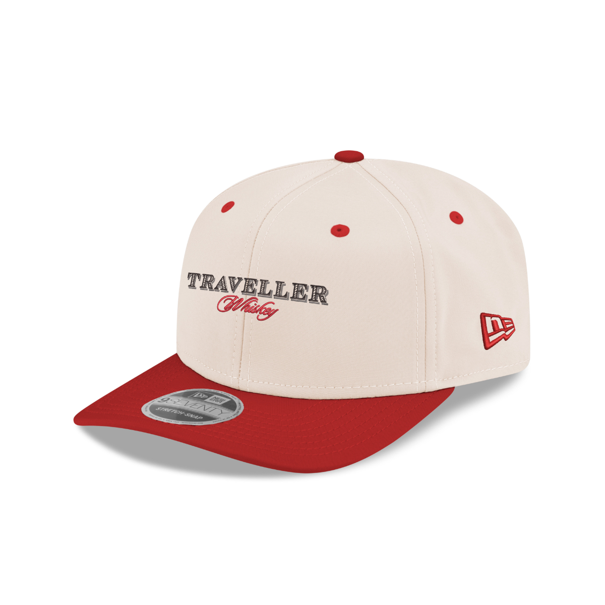 Justin Allgaier #40 Traveller Whiskey Cream New Era 9SEVENTY SS