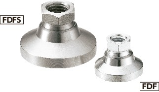 FDF-32-M8｜レベリングアジャスタ（めねじ） D 32｜NBK【鍋屋