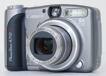 Обзор фотокамеры Canon PowerShot A710 IS