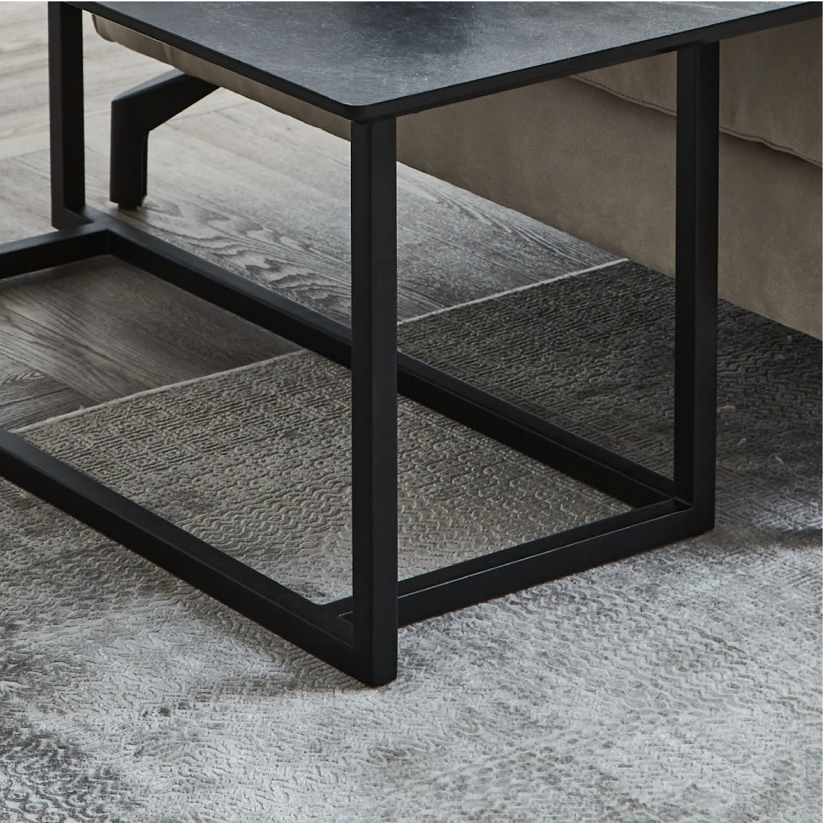 グラシエーロ サイドテーブル アッシュGY ｜関家具公式通販サイト