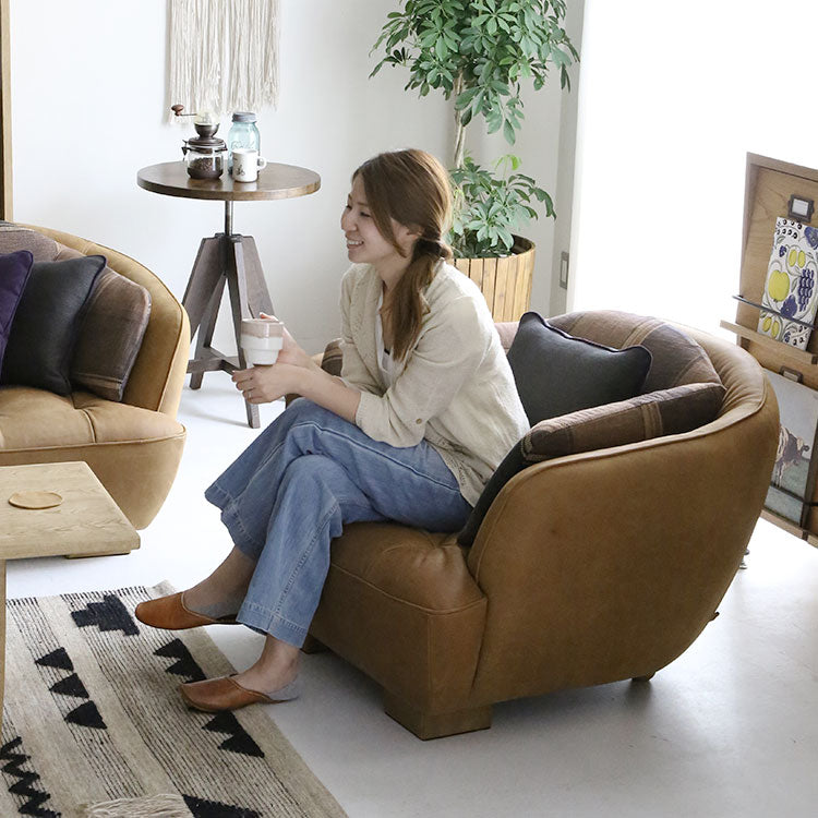 オピアムソファ 1人掛け L-1キャメル | 家具・インテリア通販サイト