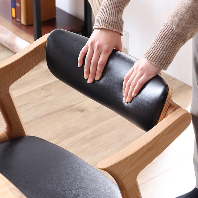 モカⅢ ダイニングチェア ハーフアーム