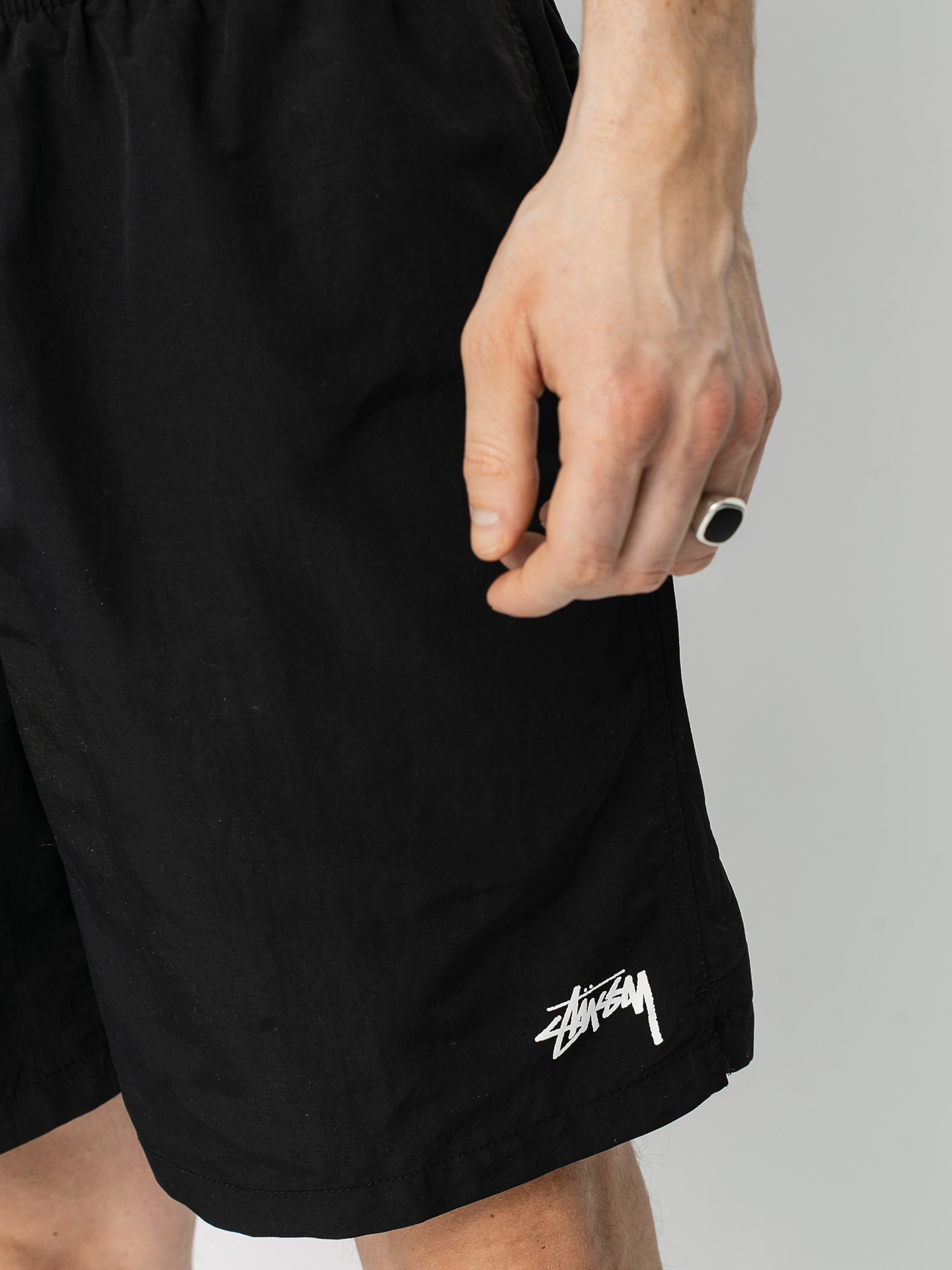 Stussy Stock Water Shorts - black (black)