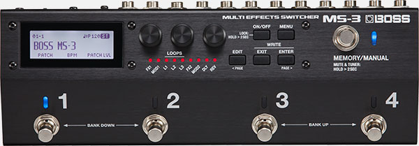 BOSS - MS-3 | Multi Effects Switcher